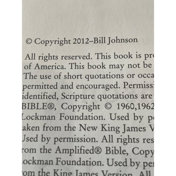 "Hosting The Presence" Book By Bill Johnson - Picture 4 of 5